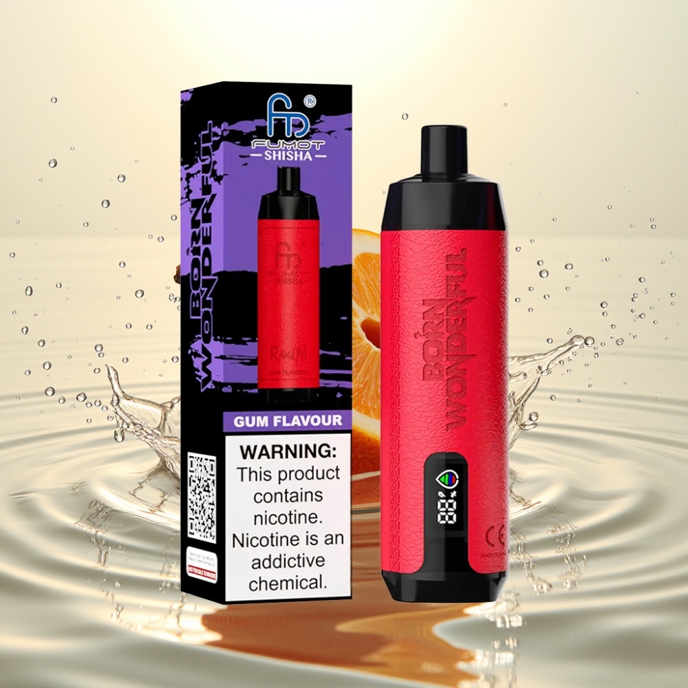RandM Fumot Shisha 10000 Puffs 18ml 850mAh 0.6ohm Type-C 0.5% Masticha