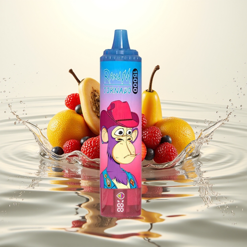 Fumot RandM Tornado 15000 Puffs 25ml 850mAh 0.9Ω Mesh Μικτό Μούρο