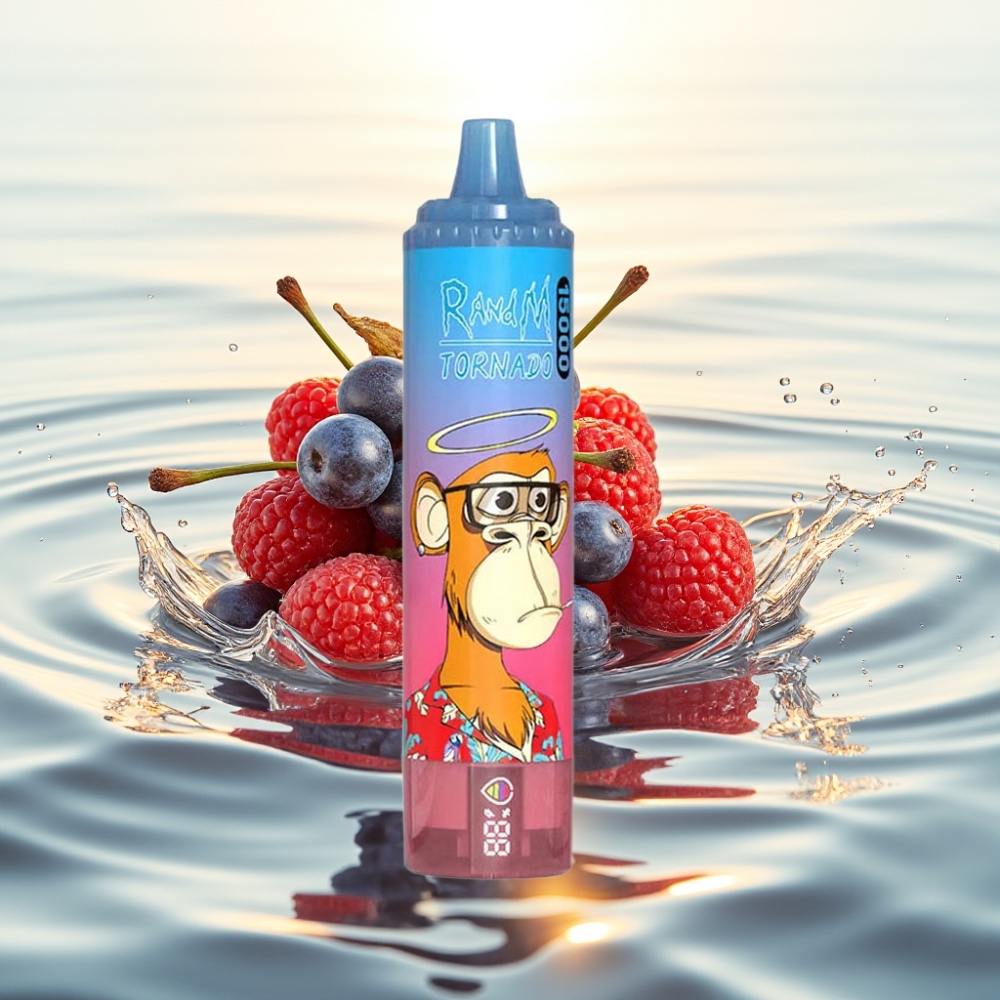 Fumot RandM Tornado 15000 Puffs 25ml 850mAh 0.9Ω Mesh Blu Razz Cherry (Μπλε Ραζ Κεράσι)
