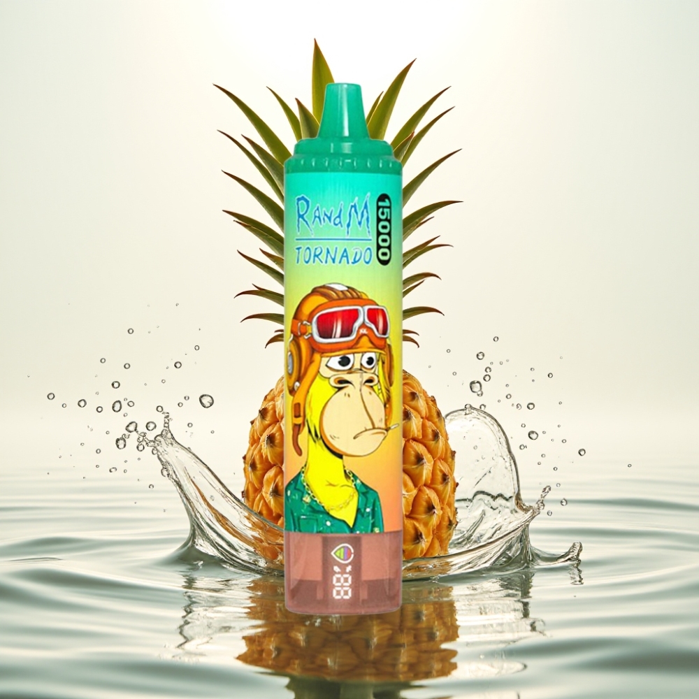 Fumot RandM Tornado 15000 Puffs 25ml 850mAh Mesh Pineapple Ice (Ανανάς Πάγος)