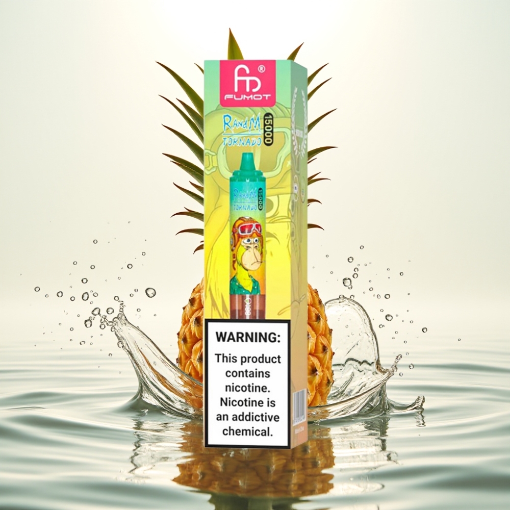 Fumot RandM Tornado 15000 Puffs 25ml 850mAh Mesh Pineapple Ice (Ανανάς Πάγος)