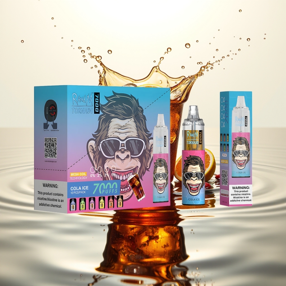 Fumot Tornado 7000 Puffs 14ML 850MAH Mesh Cola Pagoto