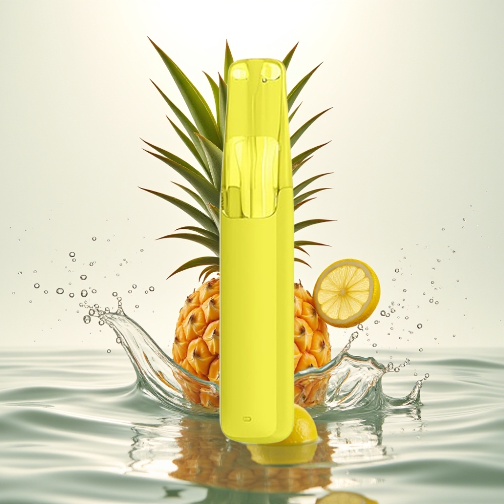 Snowplus Dash 4000 Puffs 530mAh 7.5ml Κεραμικό Λεμόνι-Ανανάς