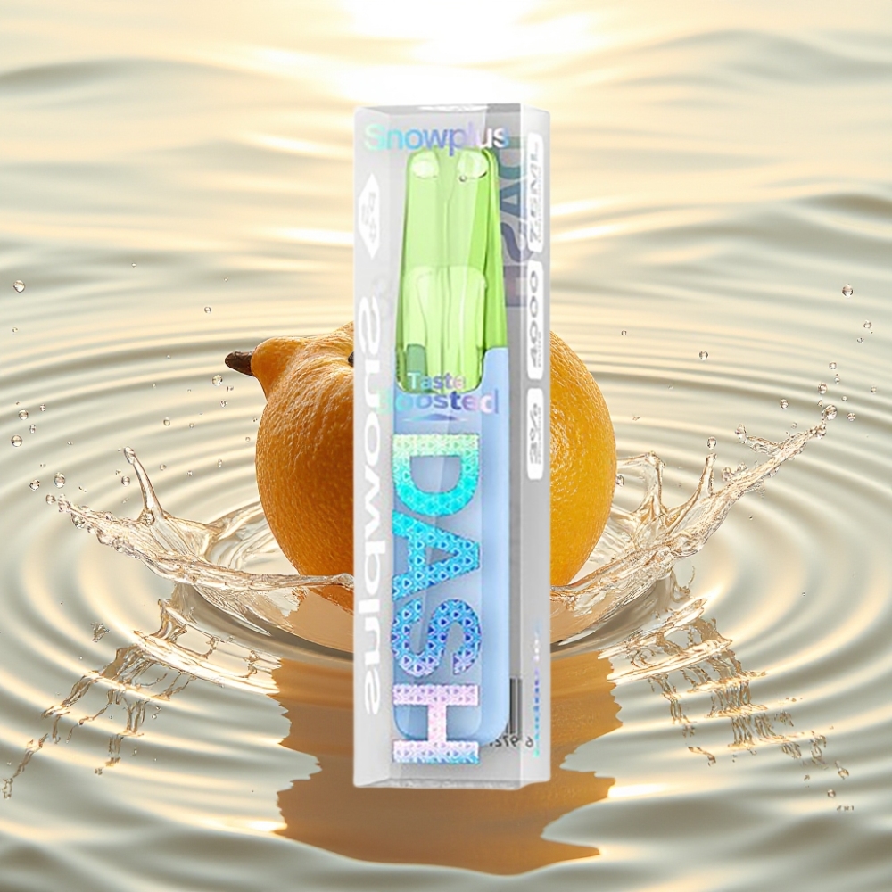 Snowplus Dash 4000 Puffs Κεραμικός (Ceramic) 7.5ml 530mAh Λούντου Πάγος (Ludou Ice)