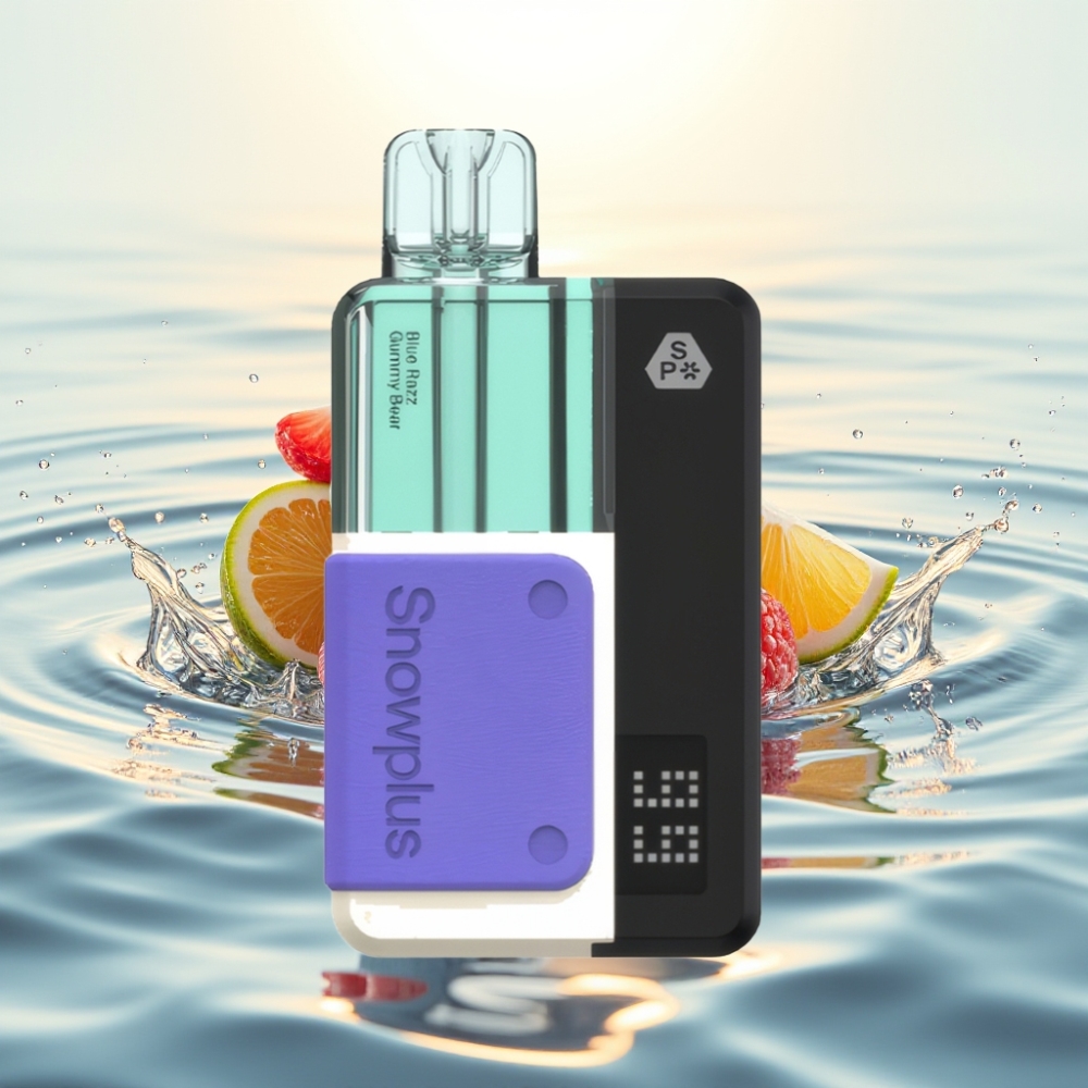 Snowplus Swift 15000 Puffs Dual Mesh 1000mAh 2+10ml Μπλε Ραζ Γκαμι Αρκούδα