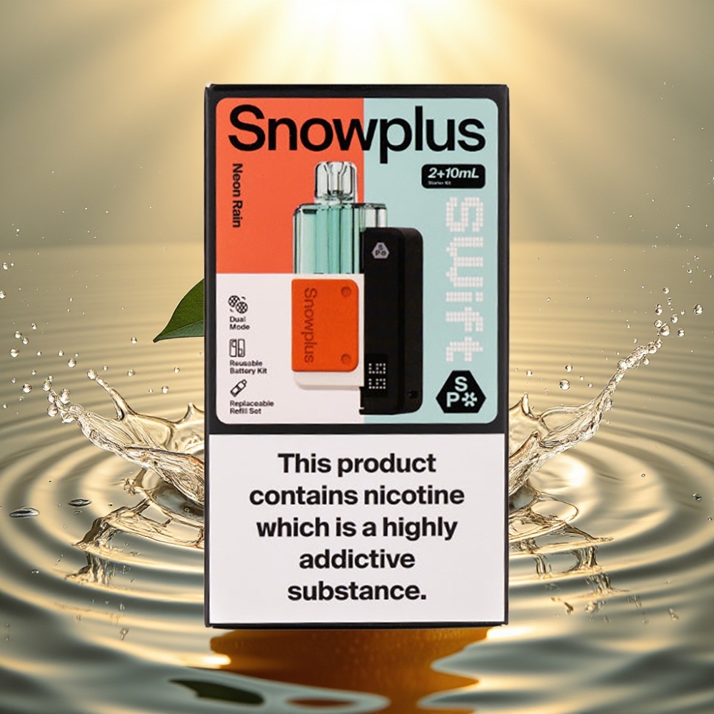 Snowplus Swift 5000 Puffs 1000mAh Dual Mesh Neon Vrohi