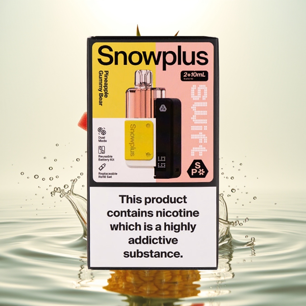 Snowplus Swift 5000 Puffs Dual Mesh 1000mAh 2+10ml 2% Ανάνα Γουμι