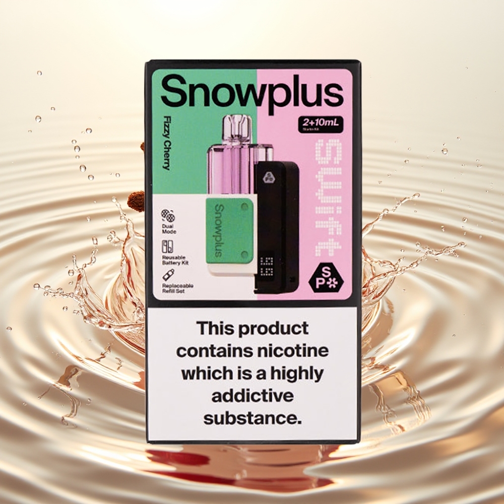 Snowplus Swift 5000 Puffs Dual Mesh 1000mAh Φιτζύ Κεράσι (Fizzy Cherry)