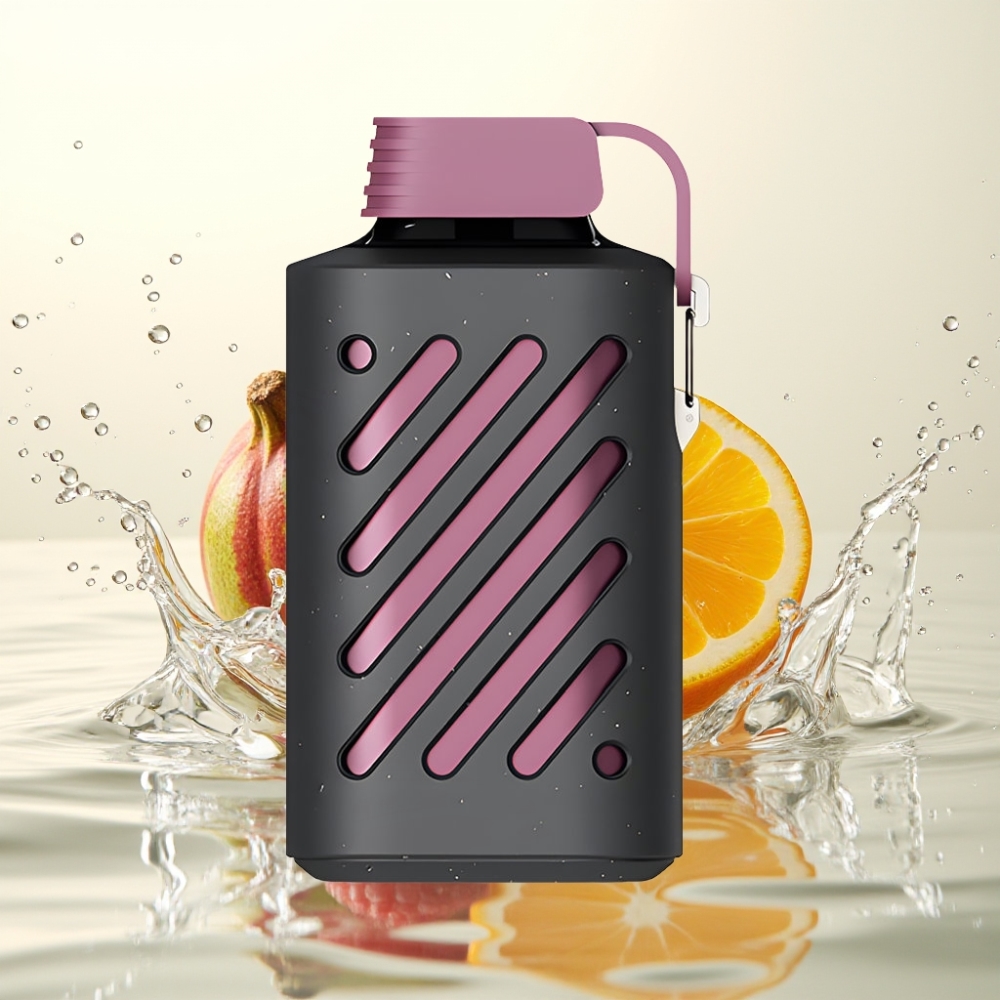 VOZOL GEAR 10000 Passion Fruit Raspberry Tangerine (Φρούτο του Πάθους Σμέουρο Μανταρίνι) 20ml 50mg VAMT Mesh 500mAh