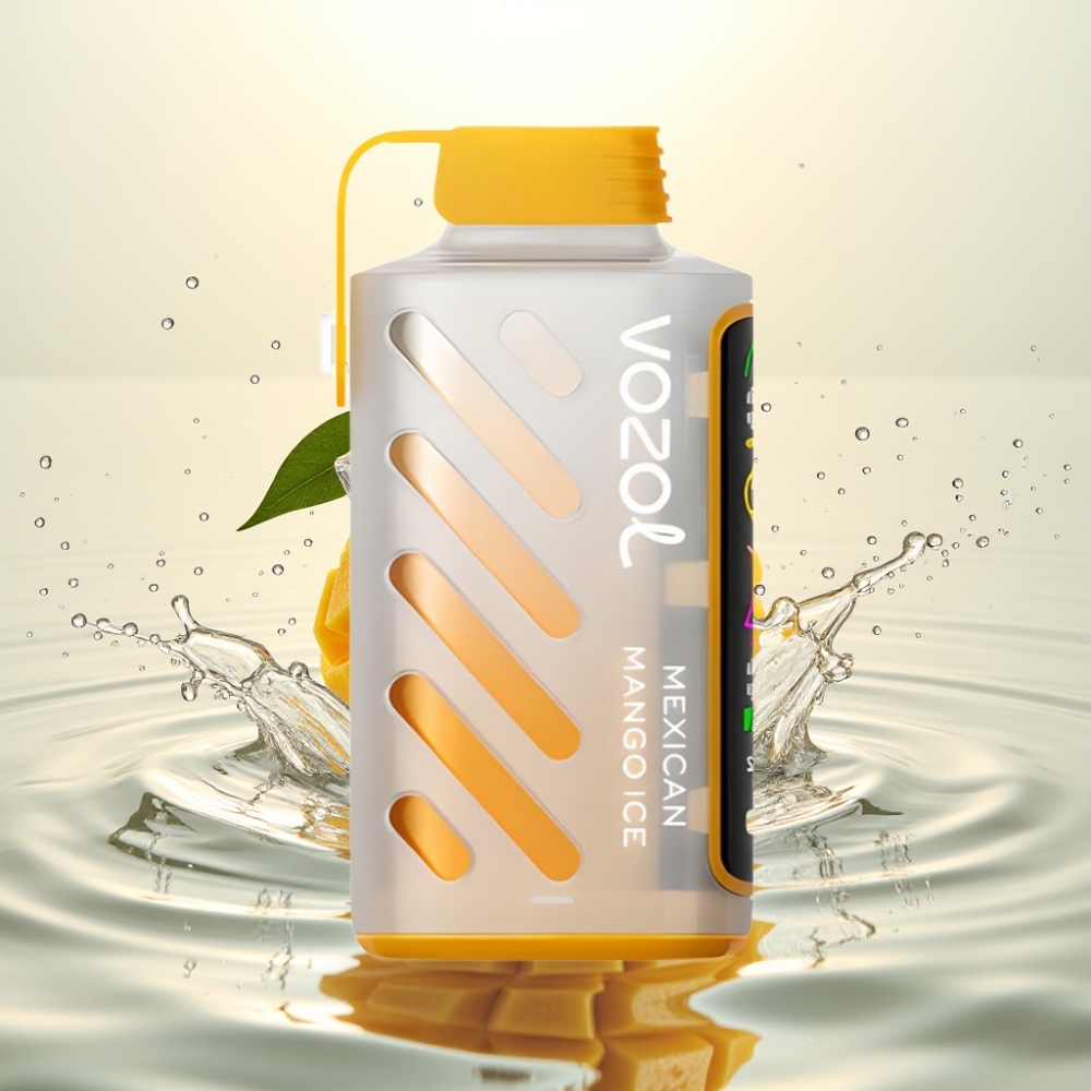 VOZOL Gear Power 20000 Puffs S.i.L.C. Tech Dual Mesh Coil 20mL 5% Μεξικανικό Μάνγκο Ice