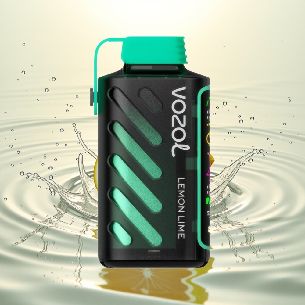 VOZOL Gear Power 20000 Puffs S.i.L.C. Tech Dual Mesh Coil Full Screen Display Λεμονόκρεμα