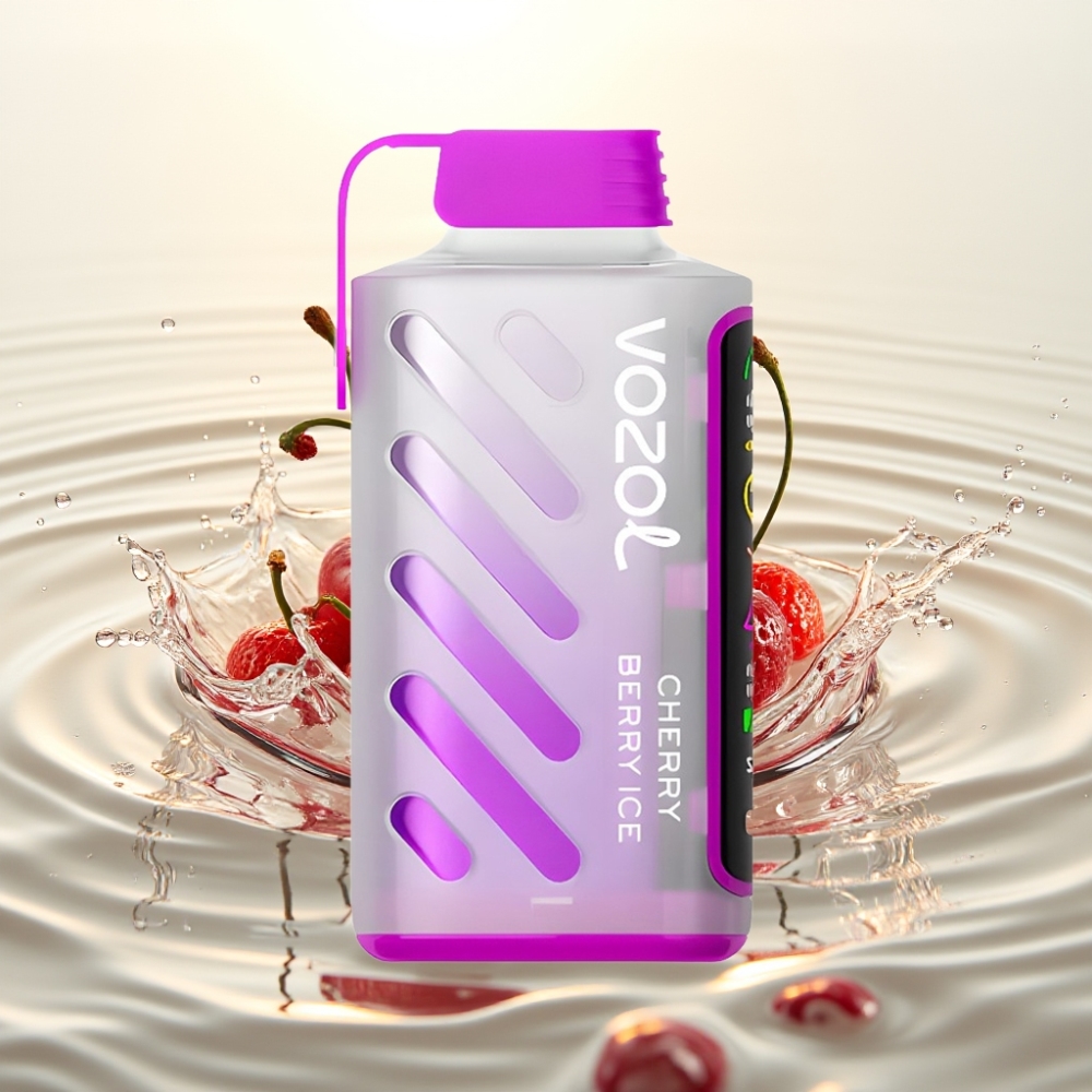 VOZOL Gear Power 20000 Puffs S.i.L.C. Tech Dual Mesh Full Screen 20mL 5% Κεράσι Μούρο Πάγος