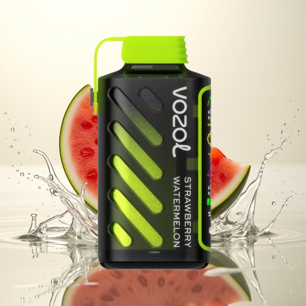 VOZOL Gear Power 20000 Puffs S.i.L.C. Tech Dual Mesh Full Screen 20mL 5% Φράουλα Καρπούζι