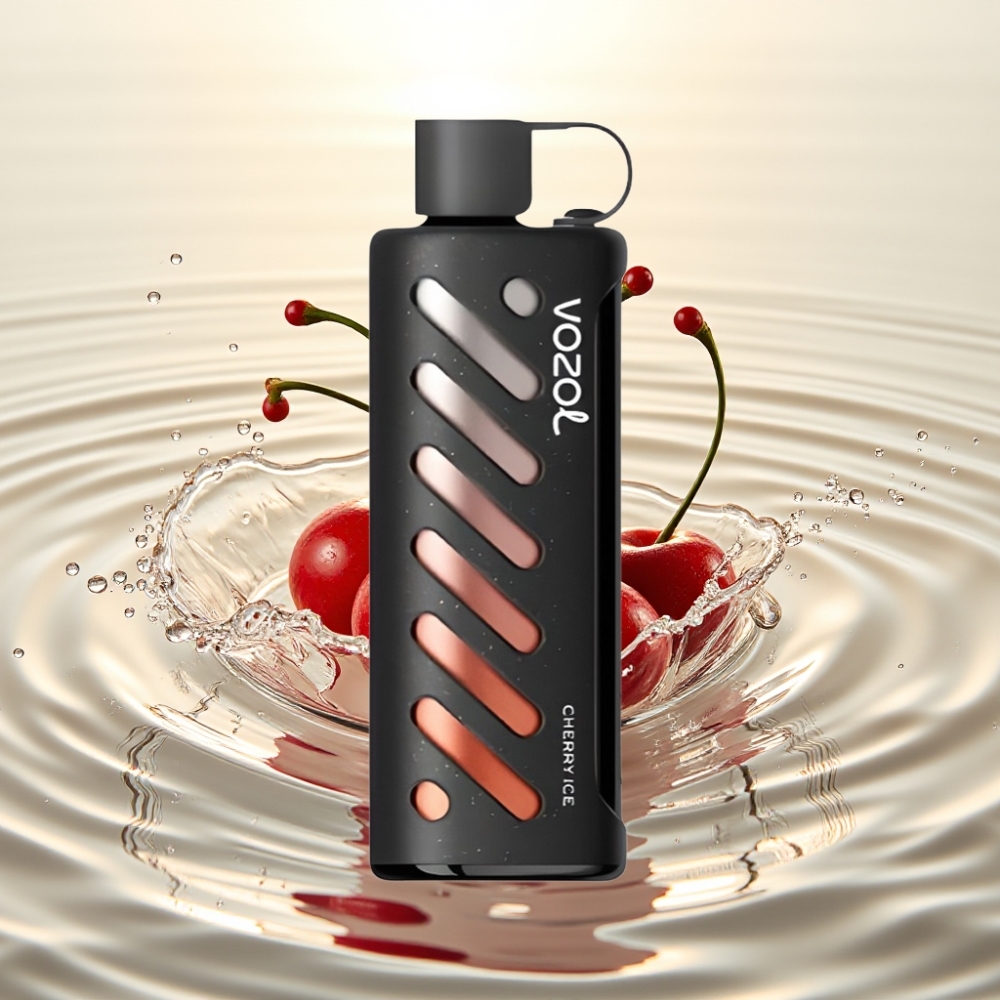 VOZOL Gear Shisha 25000 Puffs Dual Mesh Cherry Ice (Κεράσι Πάγος) S.i.L.C Tech 1000mAh