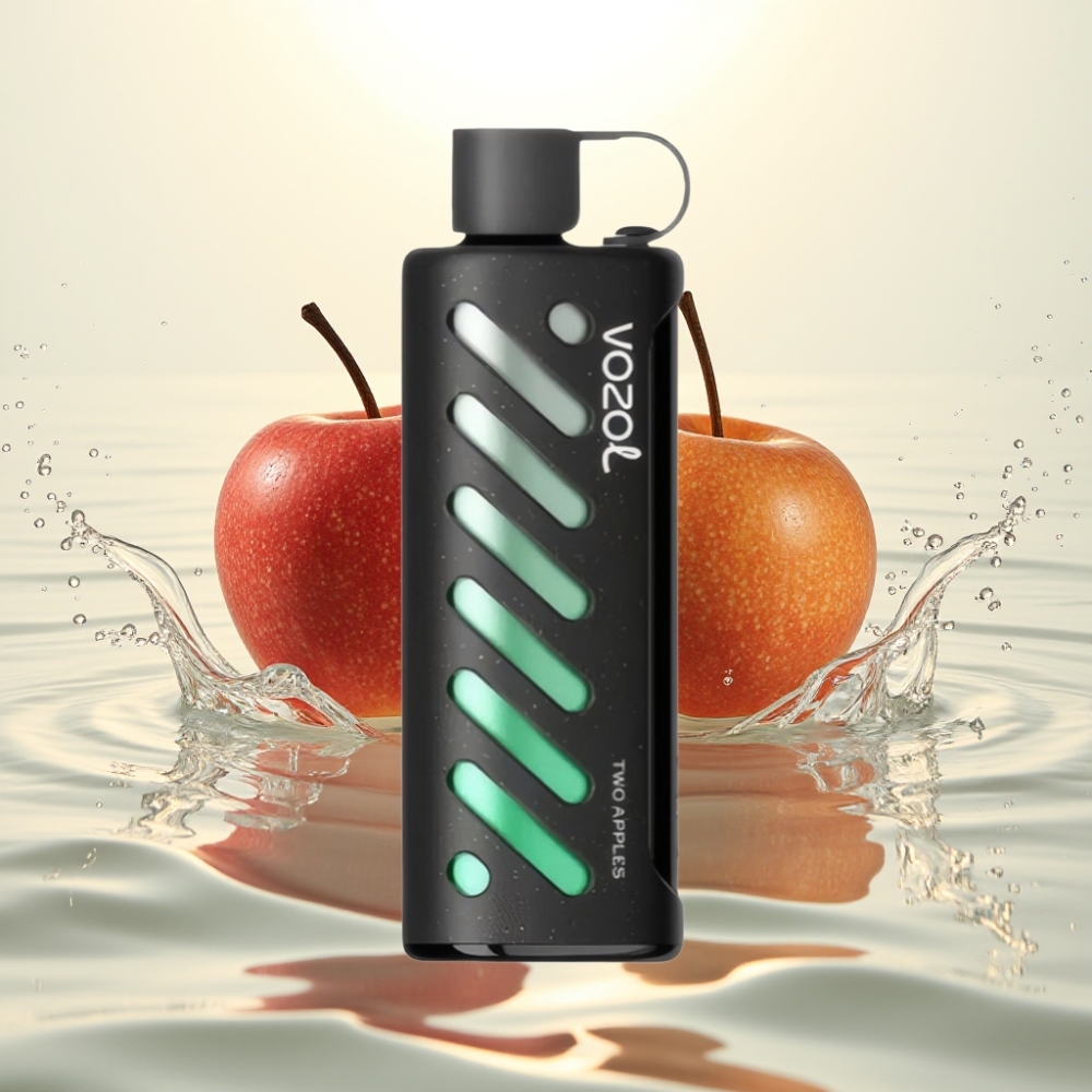 VOZOL Gear Shisha 25000 Puffs S.i.L.C Tech 1000mAh Δύο Μήλα