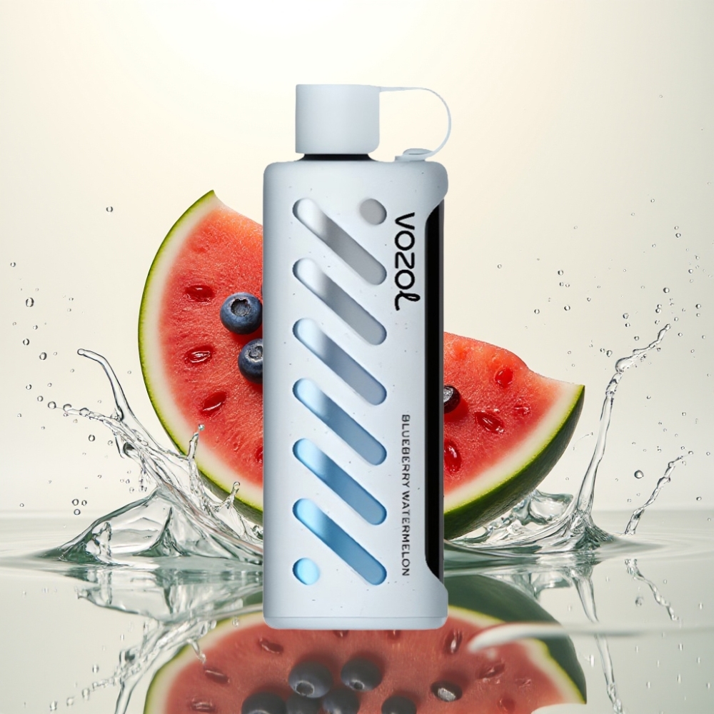 VOZOL Gear Shisha 25000 Puffs S.i.L.C Tech Dual Mesh 1000mAh Φράουλα Καρπούζι