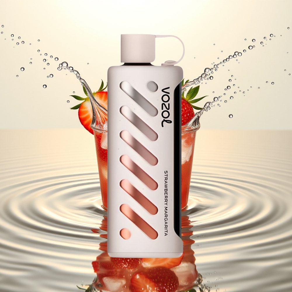 VOZOL Gear Shisha 25000 Puffs S.i.L.C Tech Dual Mesh Φράουλα Μαργαρίτα