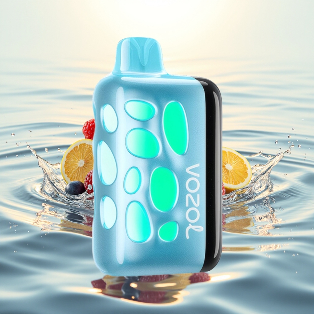 VOZOL RAVE 40000 Γαλάζια Σύγχρονη Λαμπρότητα 270° Beat-Synced 1000mAh