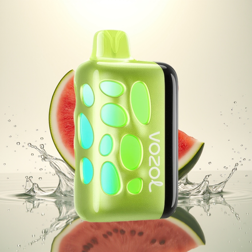 VOZOL RAVE 40000 270° Glow Party Mode 80% Fast Charge 1000mAh Καρπούζι Τσίχλα