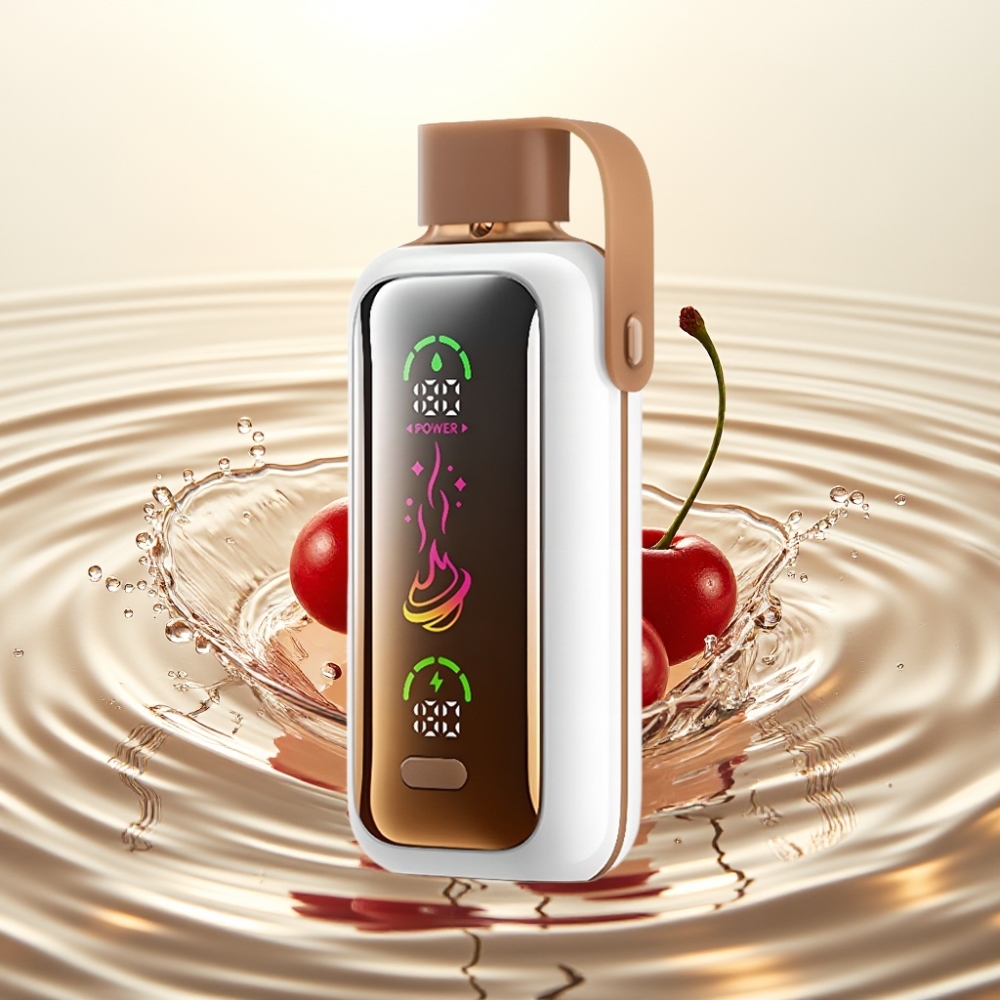 VOZOL Star 20000 Ατμοί 2.2" HD Καθρέφτης Οθόνη Διπλό Πλέγμα 650mAh Κεράσι Kόλα