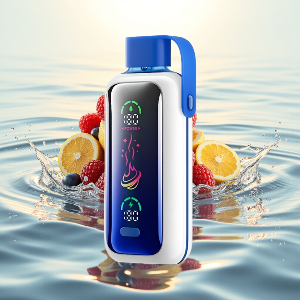 VOZOL Star 20000 Puffs 2.2" HD Dual Mesh 650mAh 0/20/50mg/ml Μπλε Razz Ice