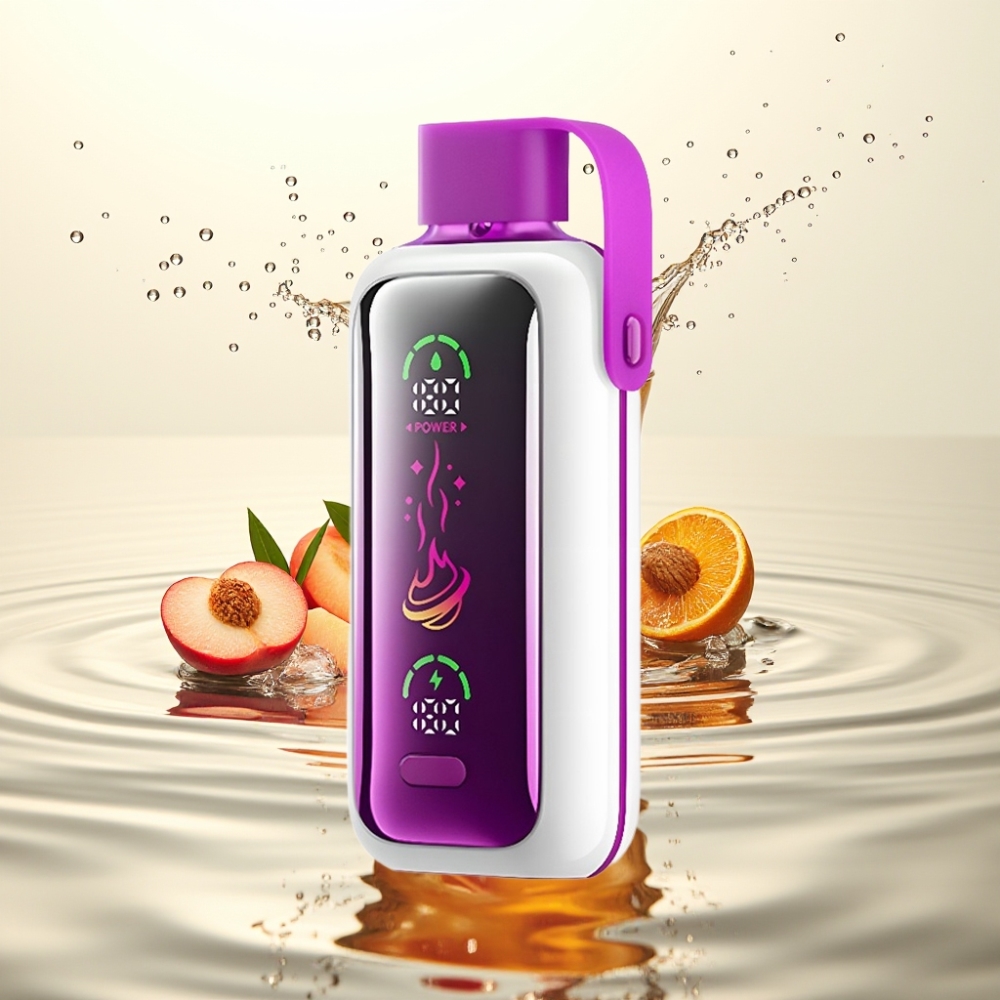 VOZOL Star 20000 Puffs 2.2" HD Dual Mesh 650mAh Ροδάκινο Πάγο