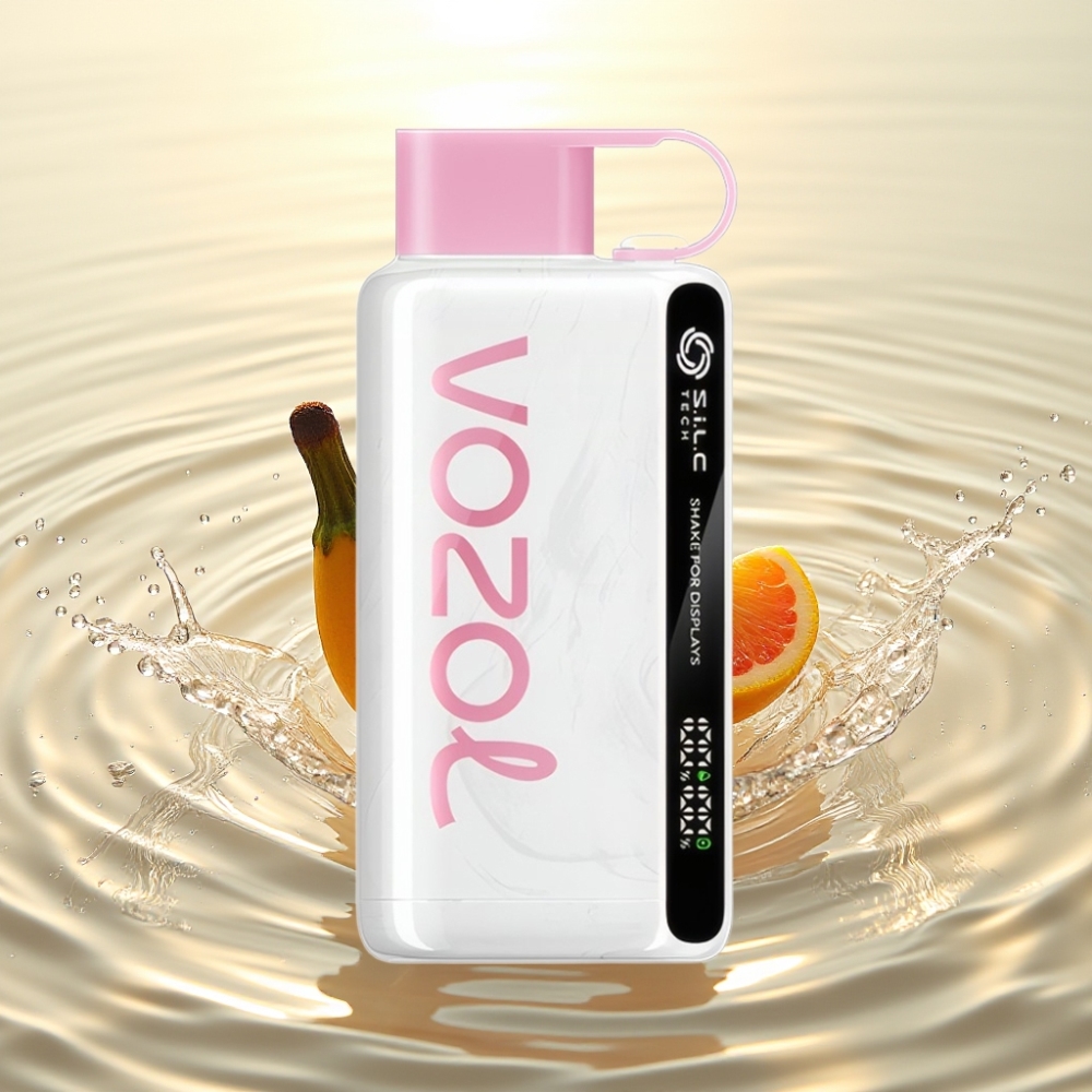 VOZOL STAR 9000/12000 Ανακυκλωμένο Πλαστικό 30% Γρηγορότερη Φόρτιση Κρεμώδη Καραμέλα