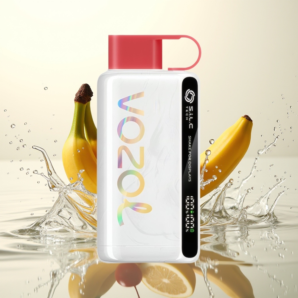 VOZOL STAR 9000/12000 Ανακυκλωμένο Πλαστικό 650mAh Δράκο Φρούτο Μπανάνα Κεράσι
