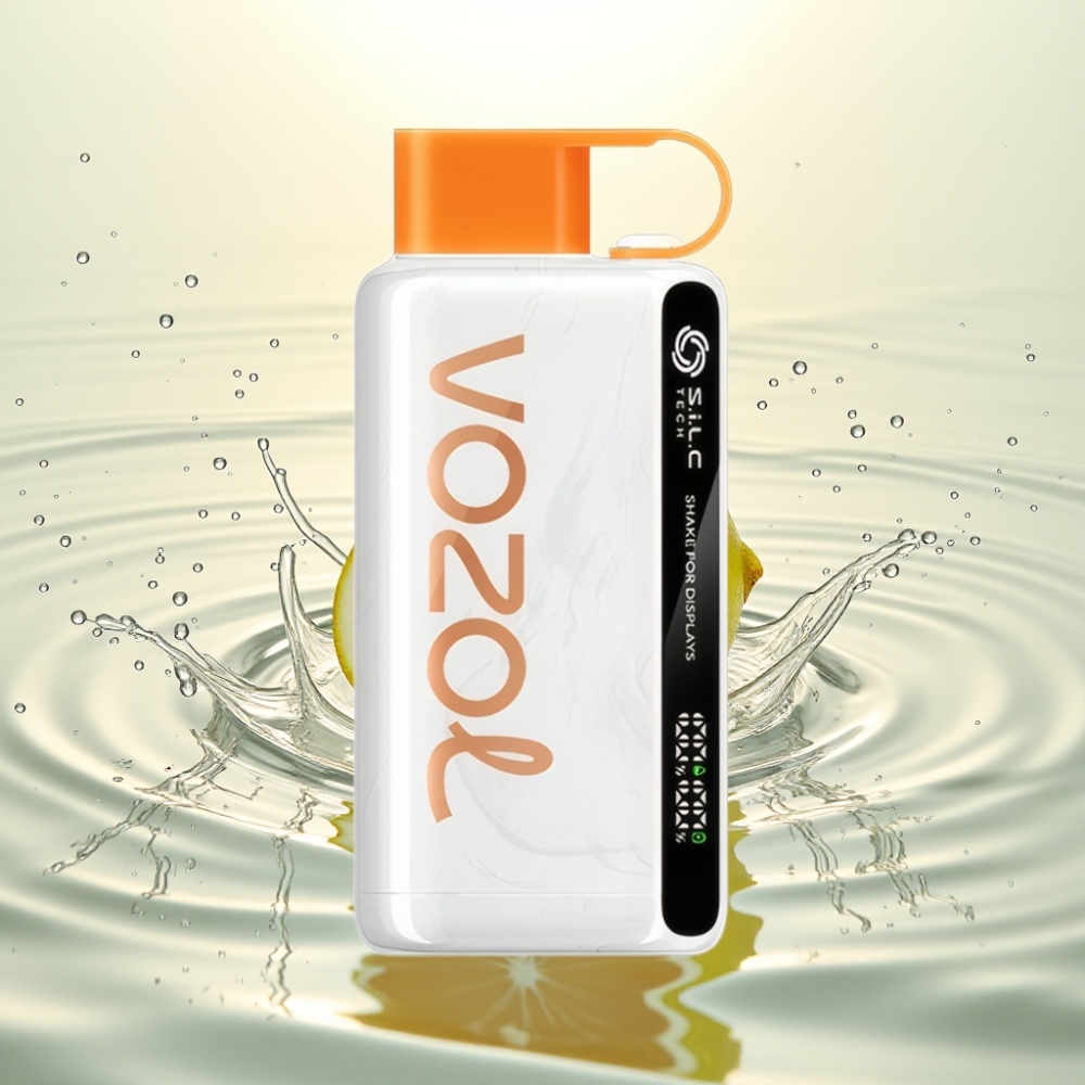VOZOL STAR 9000/12000 Σειρήνα Λεμόνι-Λάιμ S.i.L.C TECH 30% ταχύτερη φόρτιση 650mAh