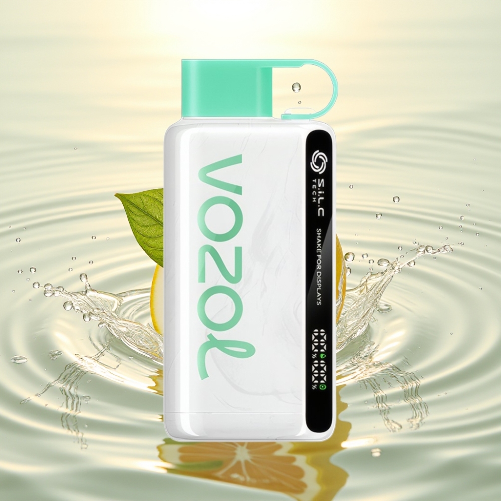VOZOL STAR 9000/12000 S.i.L.C TECH 30% ταχύτερη φόρτιση Λεμονιά Δυόσμος