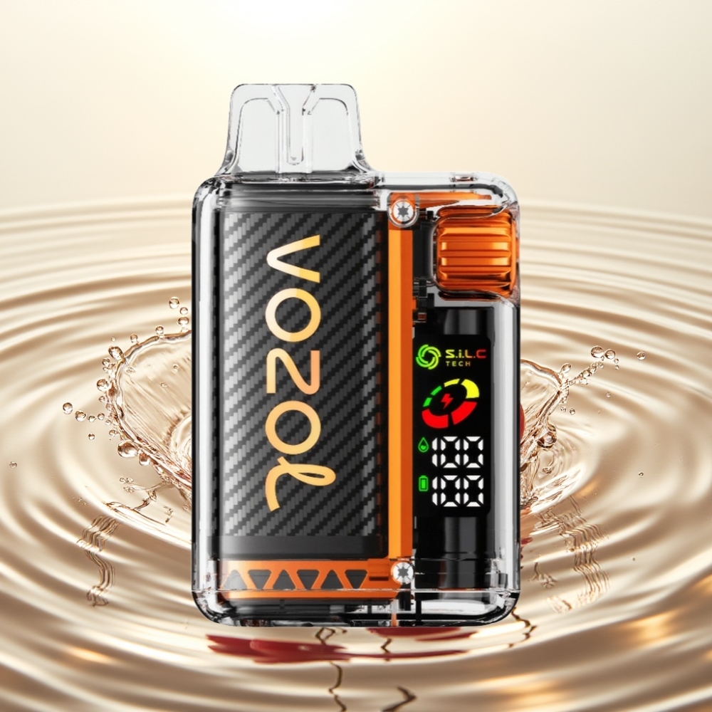 VOZOL Vista 20000 Puffs 650mAh 2% OLED S.i.L.C Tech Dual Mesh Coil Μηλό-Κόλα