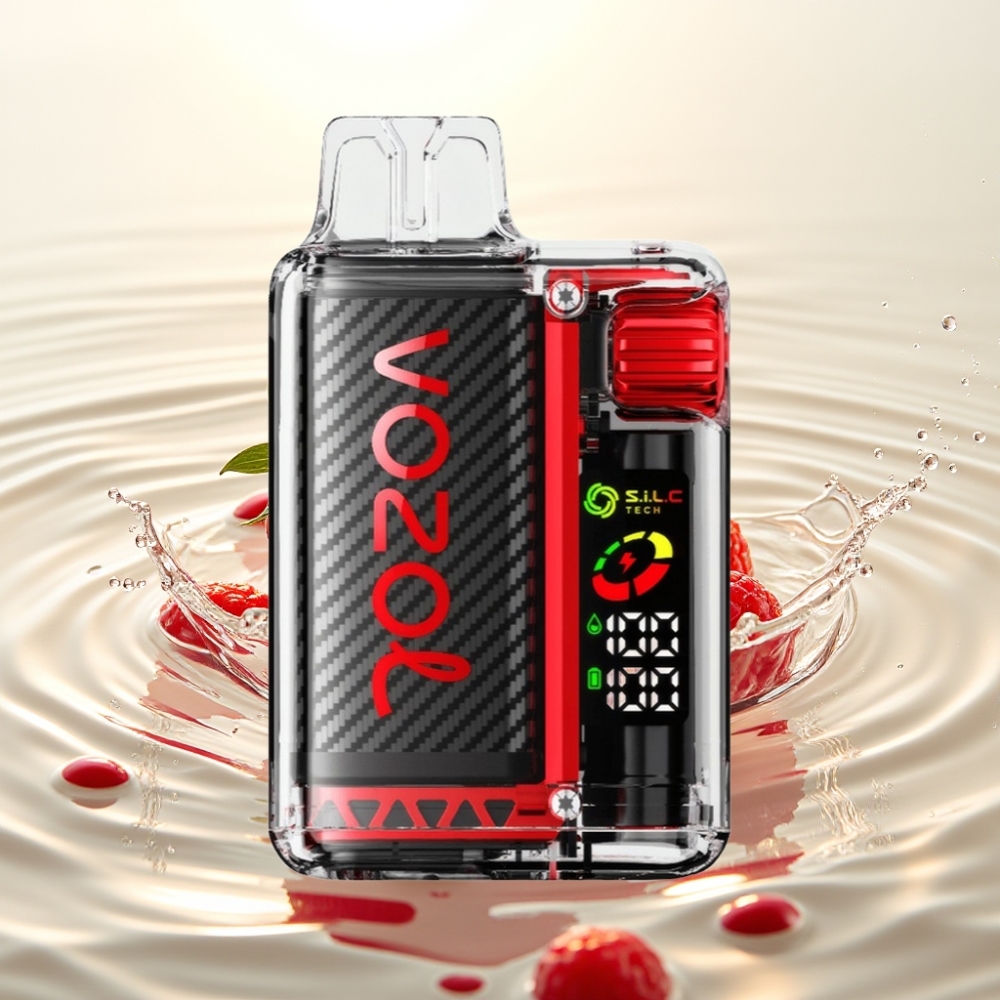 VOZOL Vista 20000 Puffs 650mAh 2% OLED S.i.L.C Tech Dual Mesh MCU 65% PCR MTL Φράουλα Βατόμουρο Κεράσι
