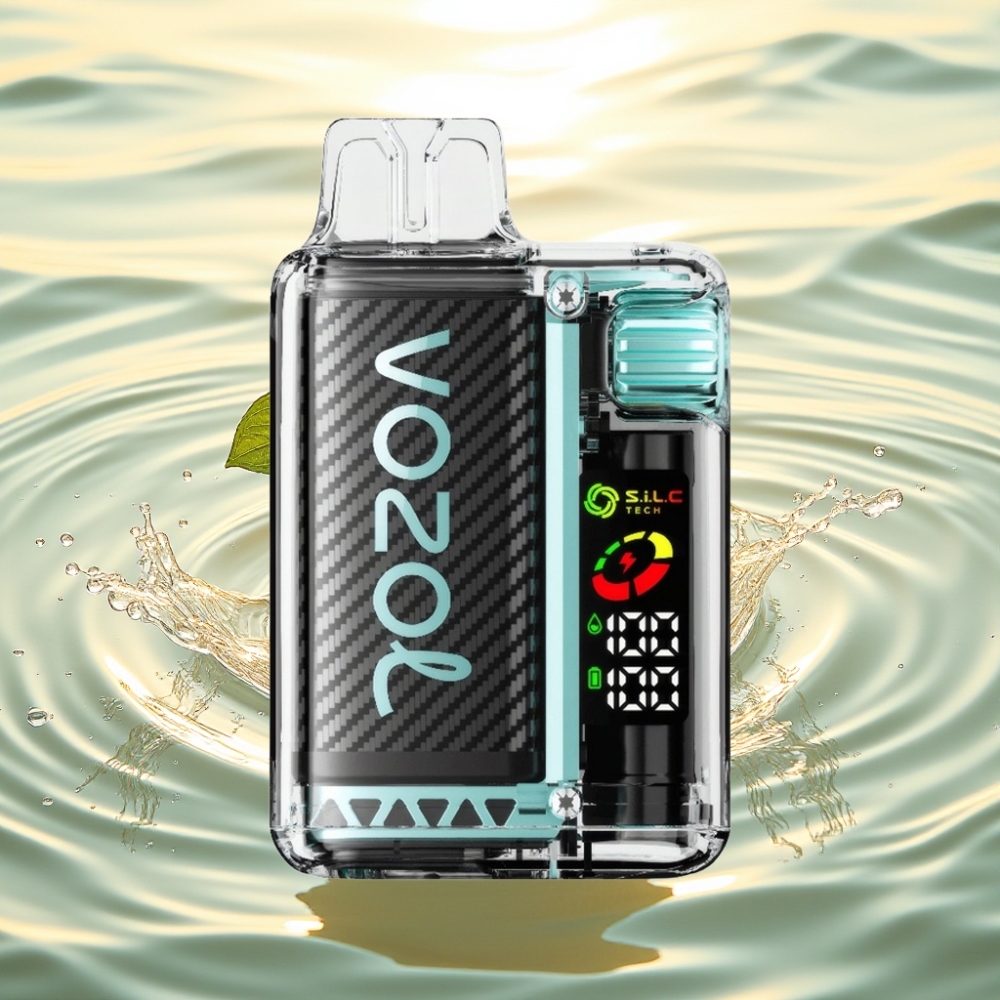 VOZOL Vista 20000 Puffs Ανακυκλώσιμο 650mAh Miami Μίντα OLED Dual Mesh MCU TPD