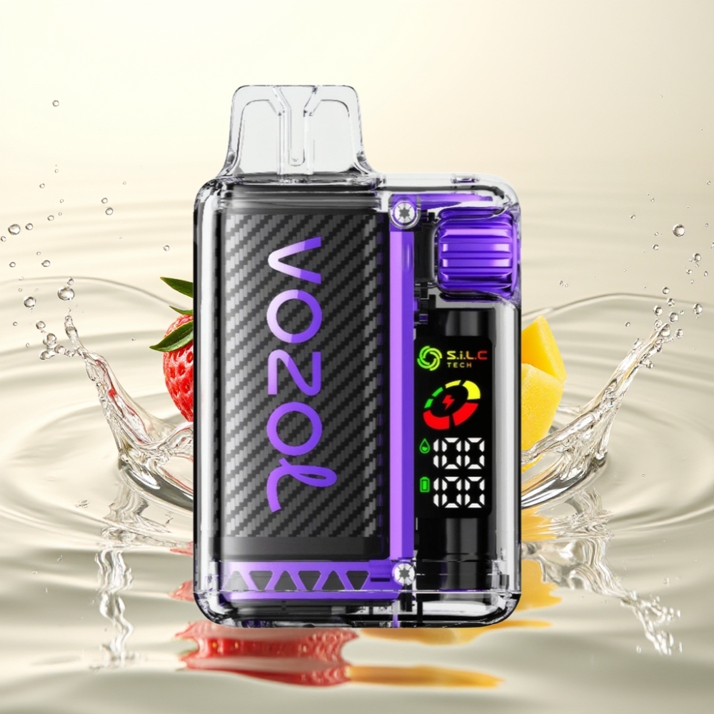 VOZOL Vista 20000 Puffs 650mAh OLED S.i.L.C Tech Φράουλα Μάνγκο