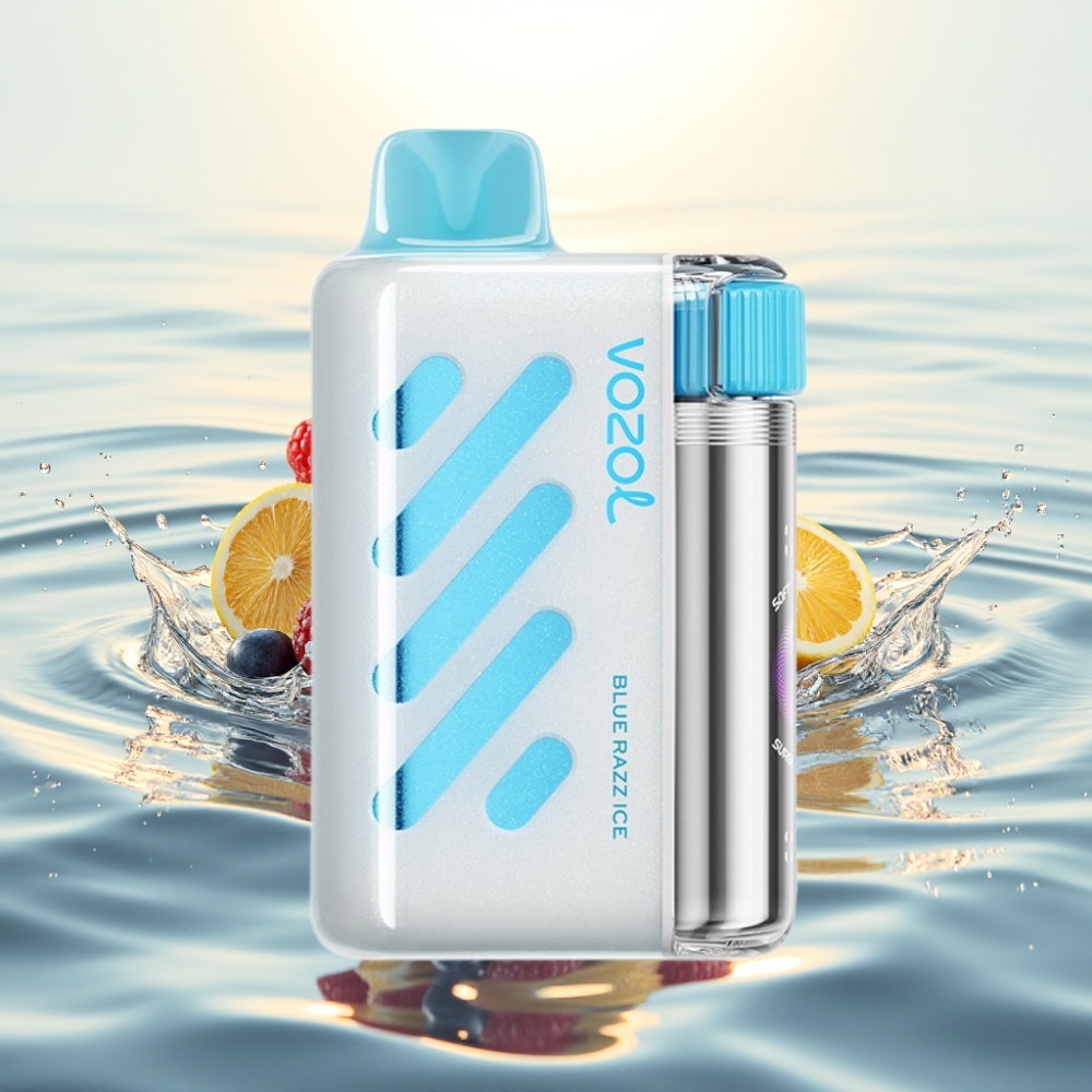 VOZOL VISTA 40000 Puffs MTL Rechargeable 1000mAh Blue Razz Ice (Μπλε Razz Πάγος)