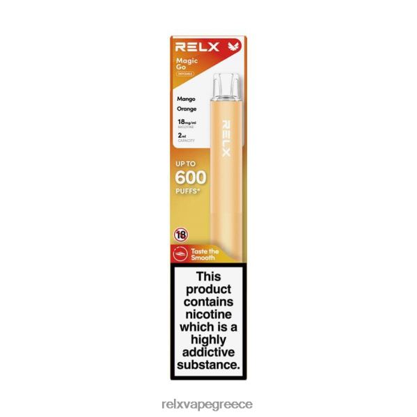 RELX MagicGo ga600 μάνγκο πορτοκάλι A2644438 - RELX Vape Review