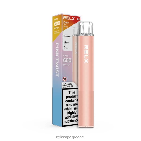 RELX MagicGo ga600 ροζ συστροφή A2644449 - RELX Vape Flavors