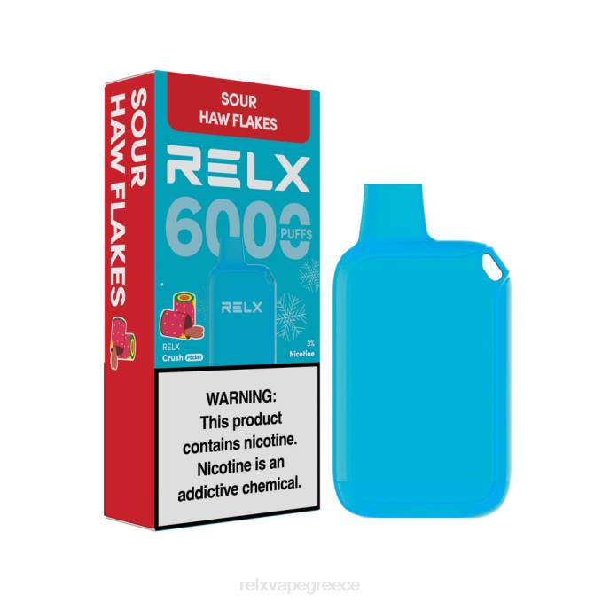 RELX Crush Pocket 6000 παγωμένα ξινή νιφάδες γεράκι 0L8816 - Relx Vape Pods