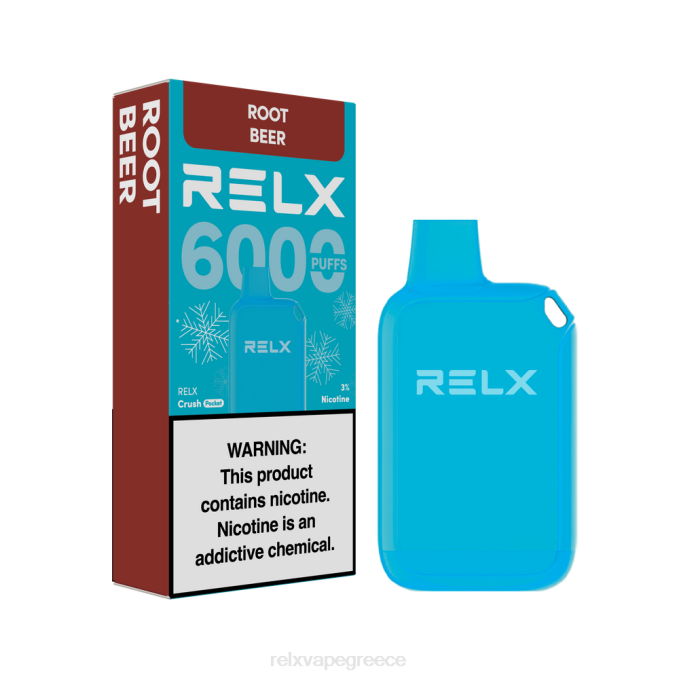 RELX Crush Pocket 6000 παγωμένα μπύρα ρίζας 0L8820 - Relx Pods For Sale