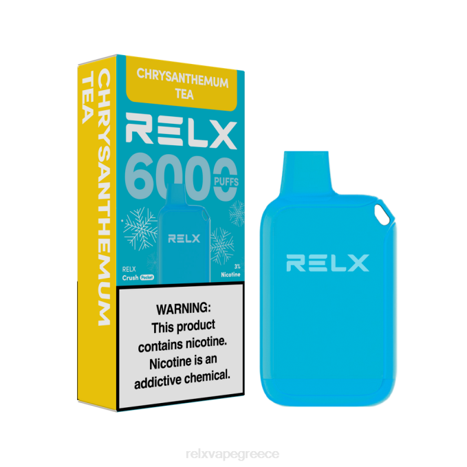 RELX Crush Pocket 6000 παγωμένα τσάι από χρυσάνθεμο 0L8821 - Relx Greece