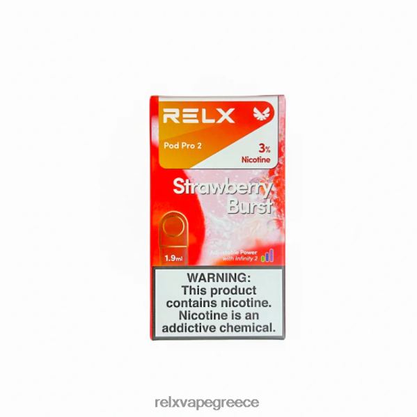 RELX pod pro 2 - 3 λοβοί φράουλα A26444105 - RELX Athens