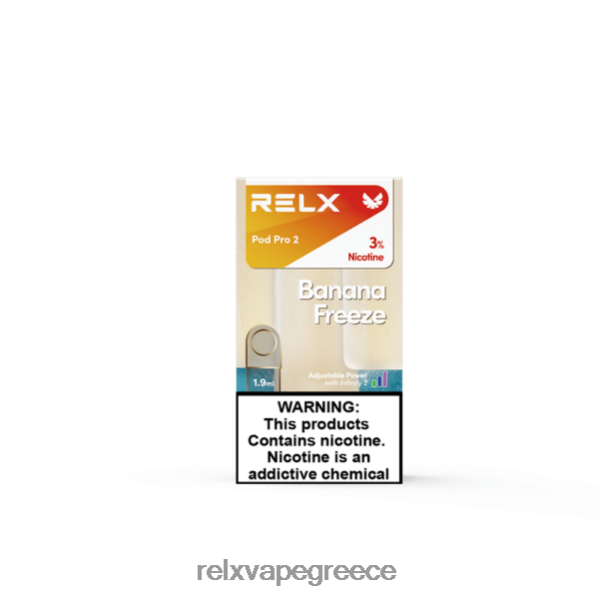 RELX pod pro 2 - 3 λοβοί κατάψυξη μπανάνας A2644489 - RELX Vape Flavors