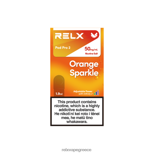RELX pod pro 2 - 3 λοβοί πορτοκαλί λάμψη A2644499 - RELX Vape Flavors