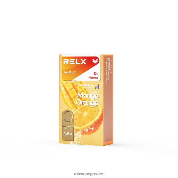 RELX pod pro 2 μάνγκο πορτοκάλι A2644426 - RELX Vape Pods