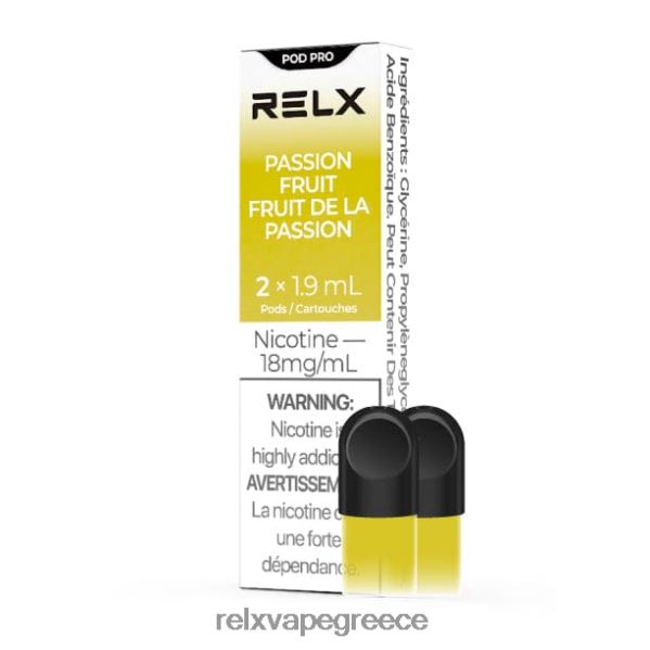 RELX pod pro - 2 λοβοί φρούτο του πάθους A264442 - RELX Vape Greece